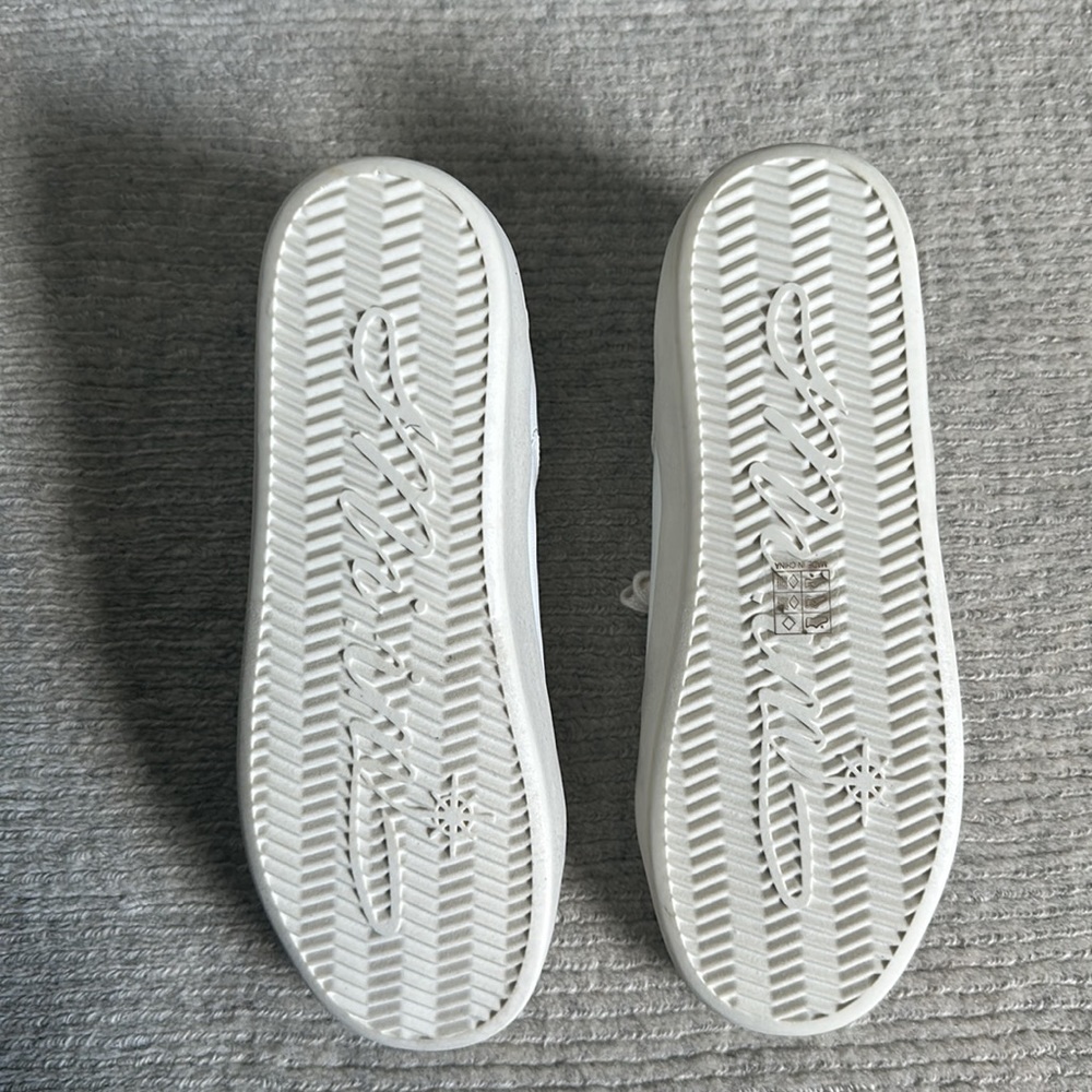 CAITLYN LACE UP SNEAKERS - WHITE - Picture 7 of 7